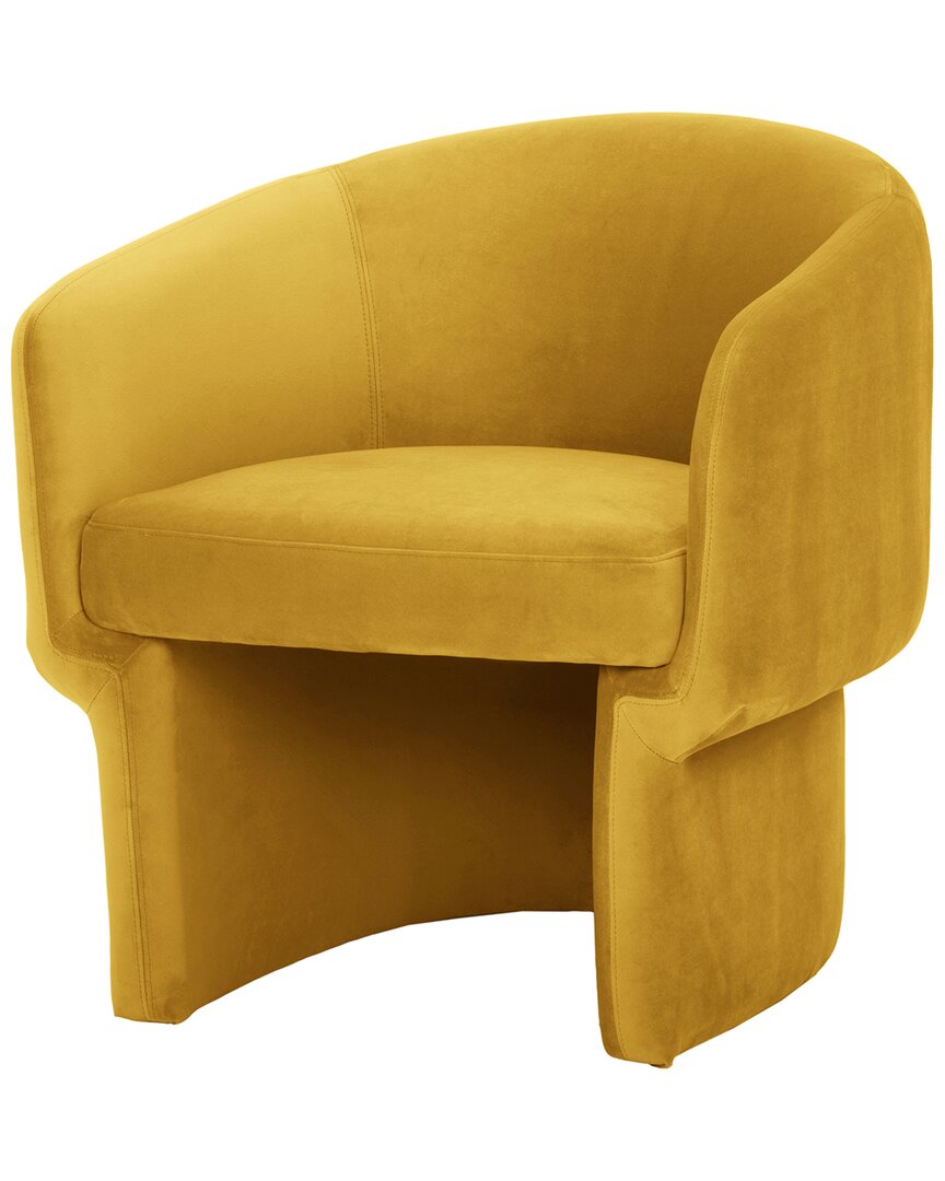 Moe's Home Collection Franco Chair In Yellow