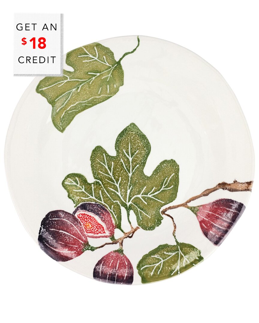 Vietri Fico Round Platter In Multi
