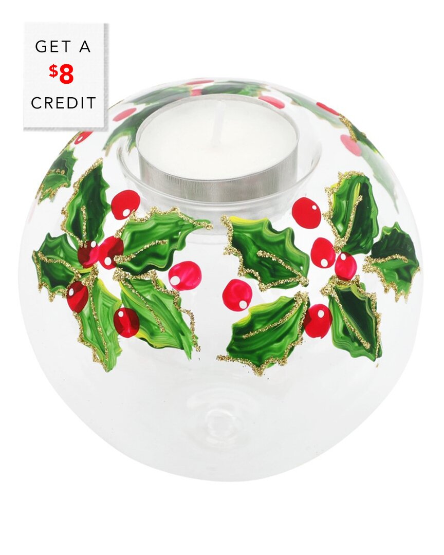Vietri Illuminare Holly Votive In Multi
