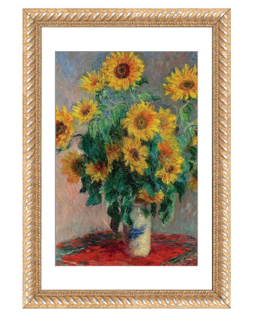 Shop Icanvas Bouquet Of Sunflowers, 1881 By Claude Monet Wall Art