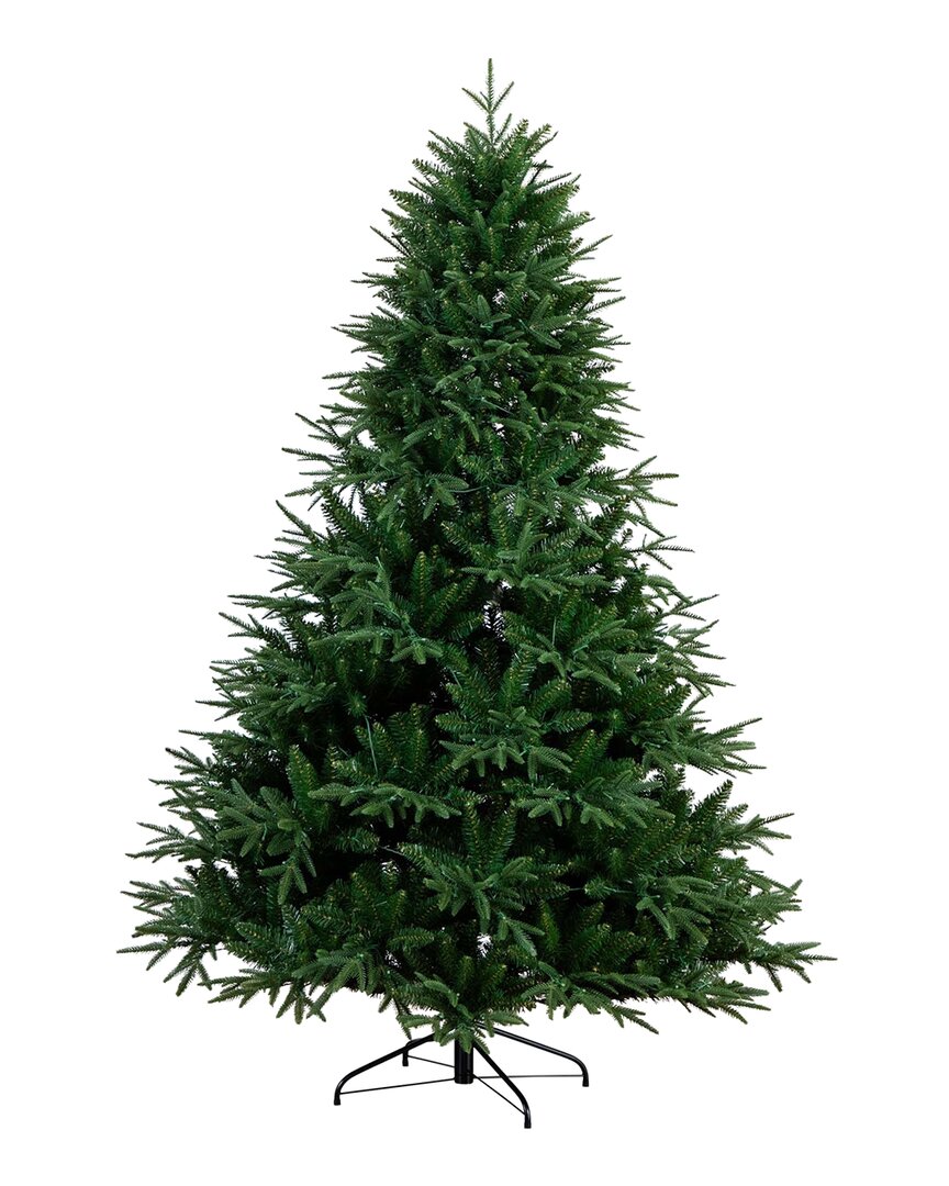 Nearly Natural 7ft. Pre-lit Artificial Edmonton Fir Light Show Me