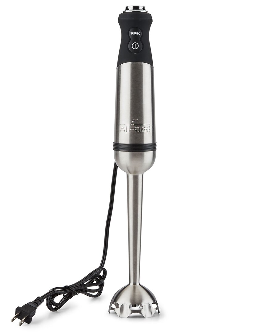 All-clad Immersion Stainless Steel Blender In Silver