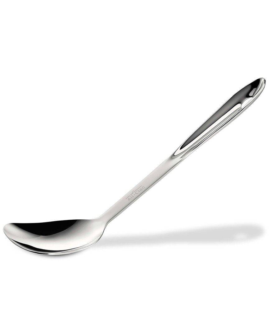 All-clad Solid Spoon In Silver