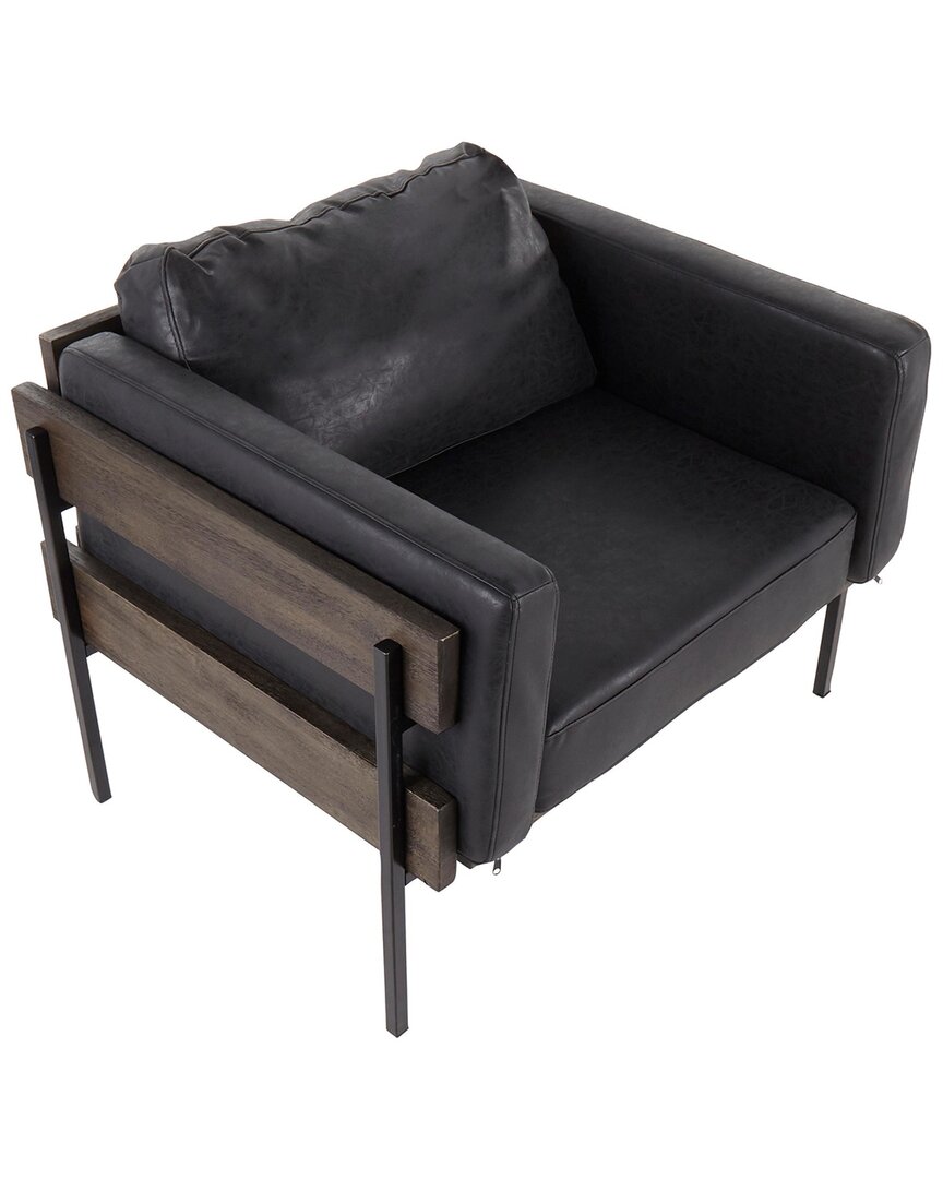 Shop Lumisource Kari Accent Chair In Black