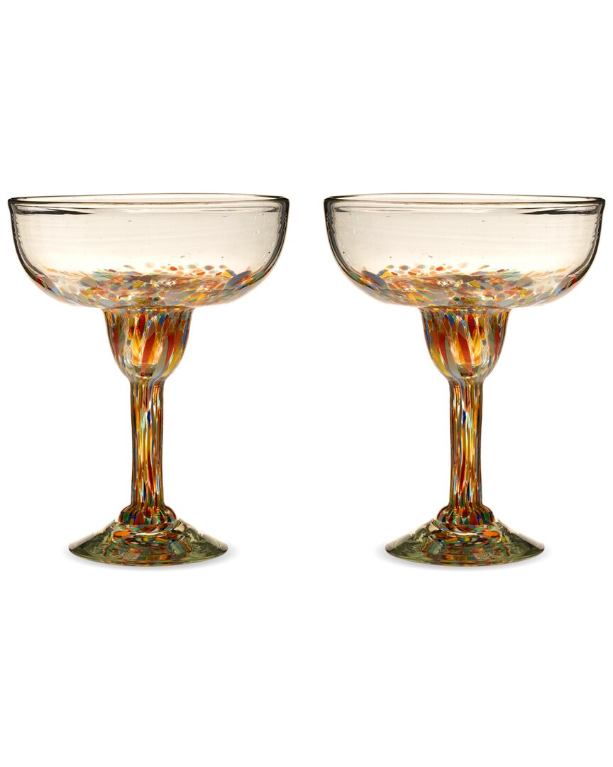 Twine Artistico Recycled Margarita Glass Set