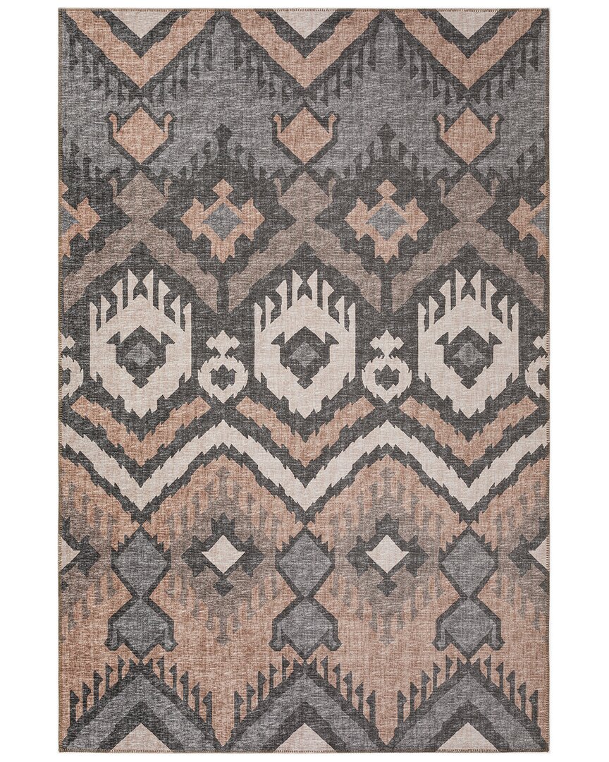 Addison Rugs Yuma Indoor/outdoor Washable Rug In Gray