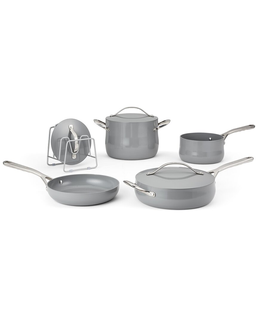 Cuisinart Culinary Collection 8-pc. Nonstick Ceramic Cookware Set In Gray