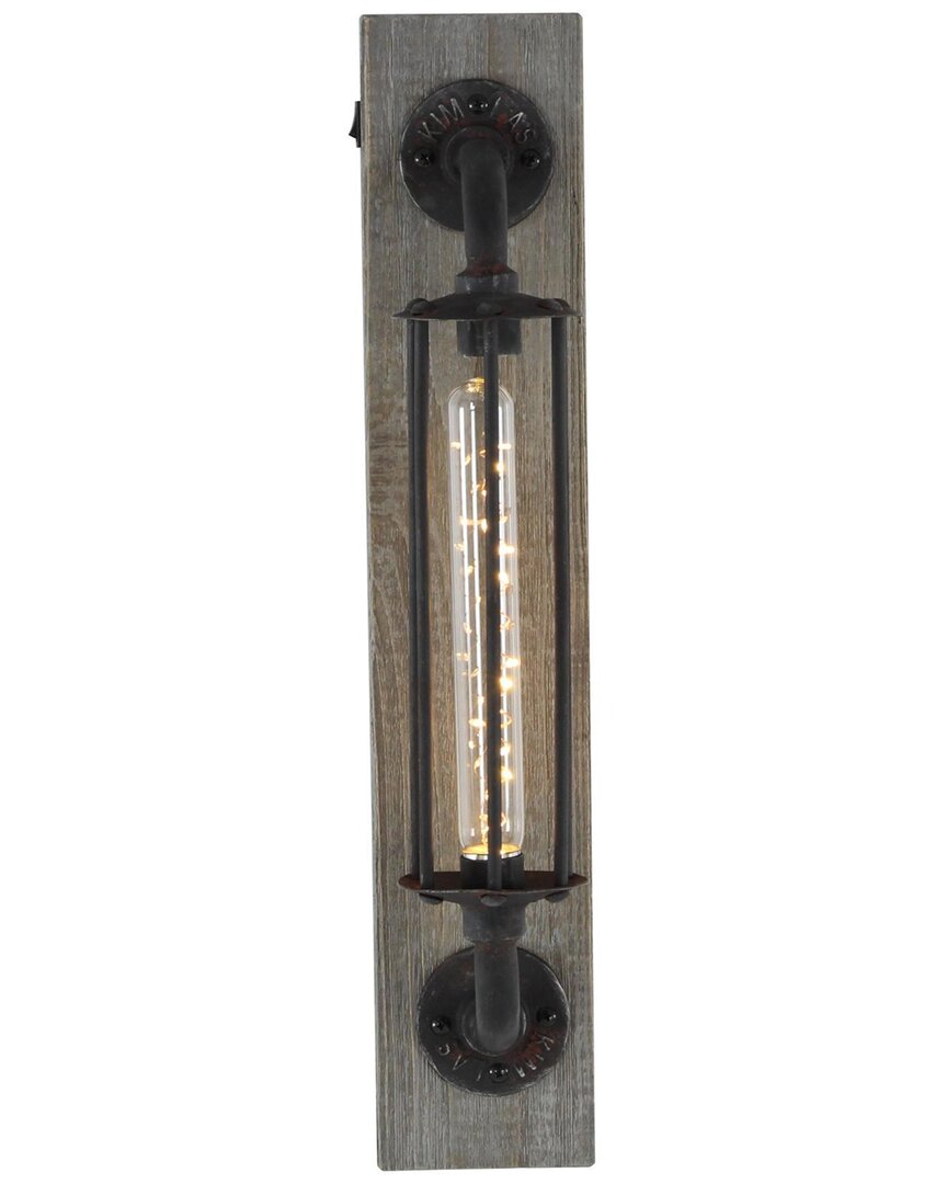 Peyton Lane Geometric Battery Operated Accent Lamp With Included Fixed Led  Light