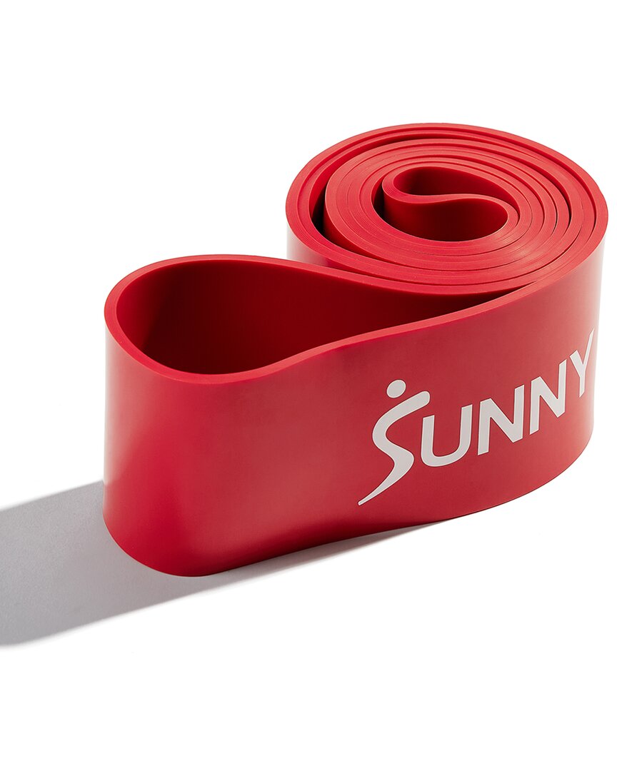 Sunny Health & Fitness Strength Training Band 160 Lb In Red
