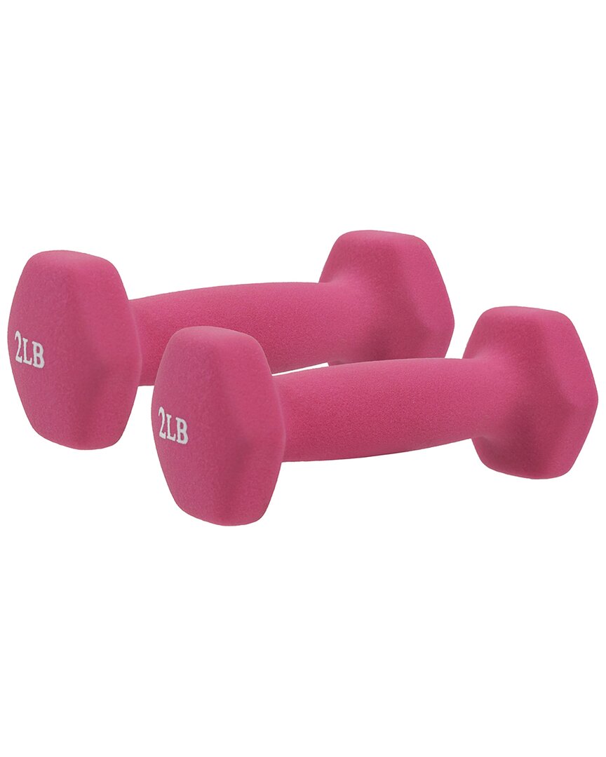 Sunny Health & Fitness Neoprene Dumbbell In Pink
