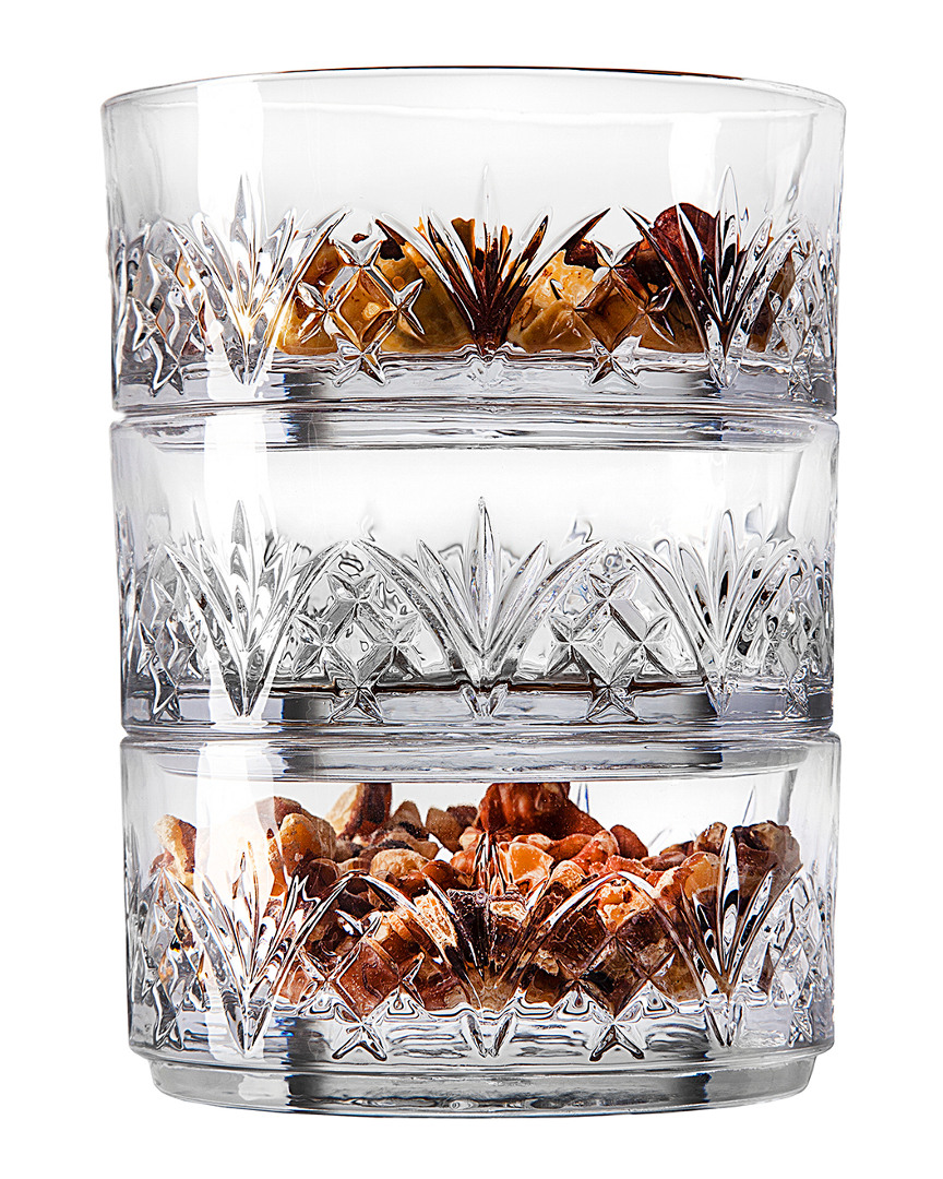 Godinger Dublin Set Of 3 Nut Bowls