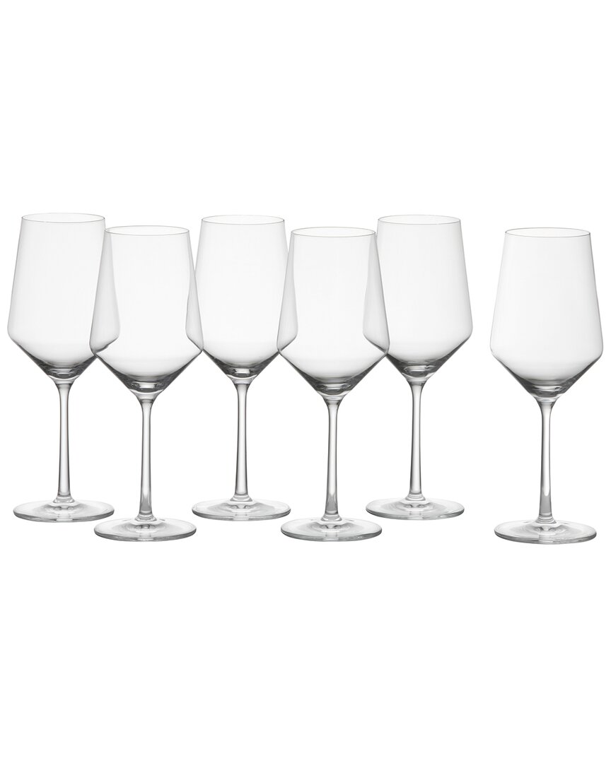 Zwiesel Glas S Pure Tritan Crystal Bordeaux Wine Glasses (set Of 6) In Clear