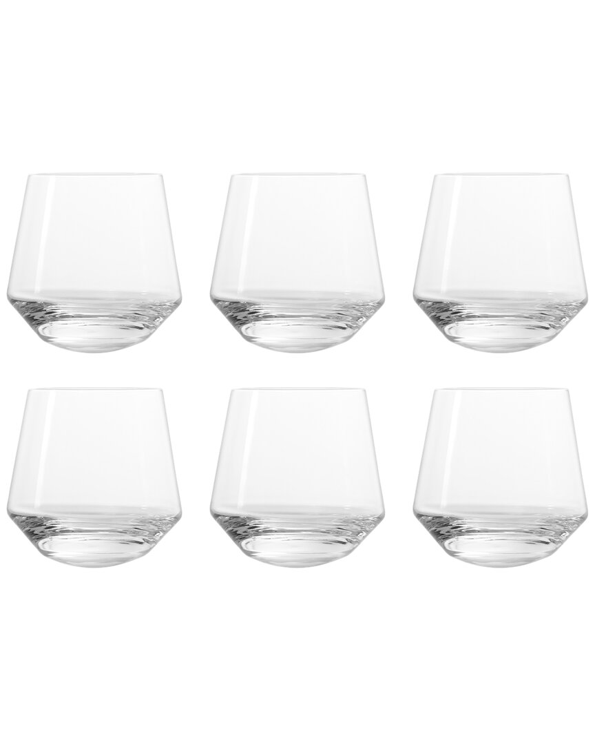 Zwiesel Glas S Pure Tritan Crystal Dancing Tumbler Glasses (set Of 2) In Clear