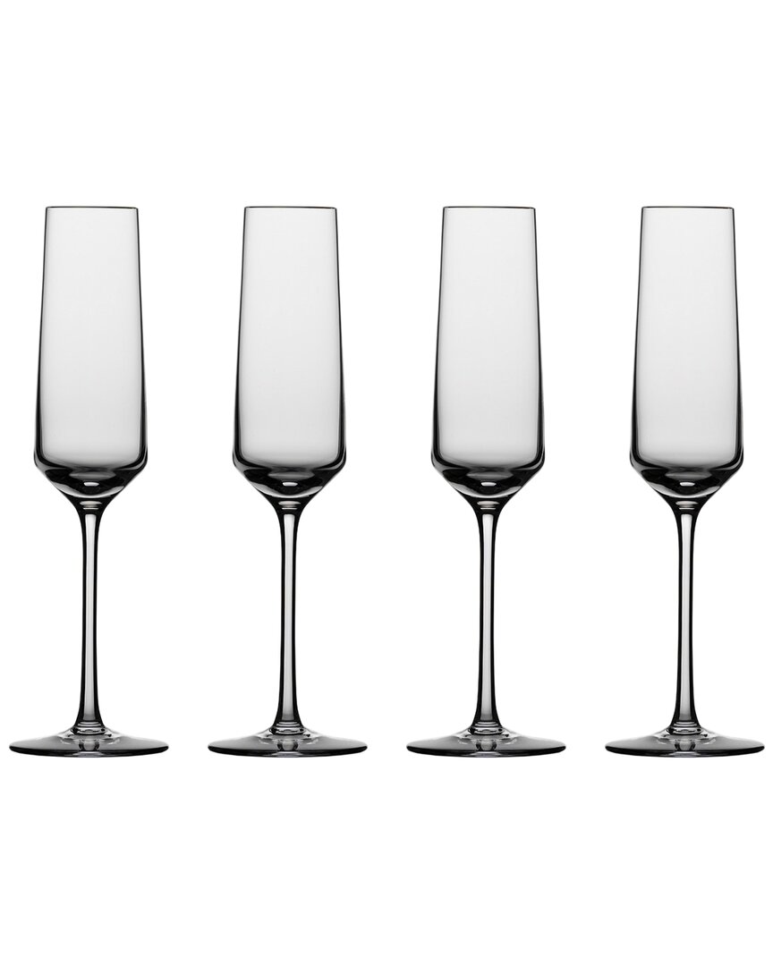 Zwiesel Glas S Pure Tritan Crystal Sauvignon Blanc Wine Glasses (set Of 4) In Clear