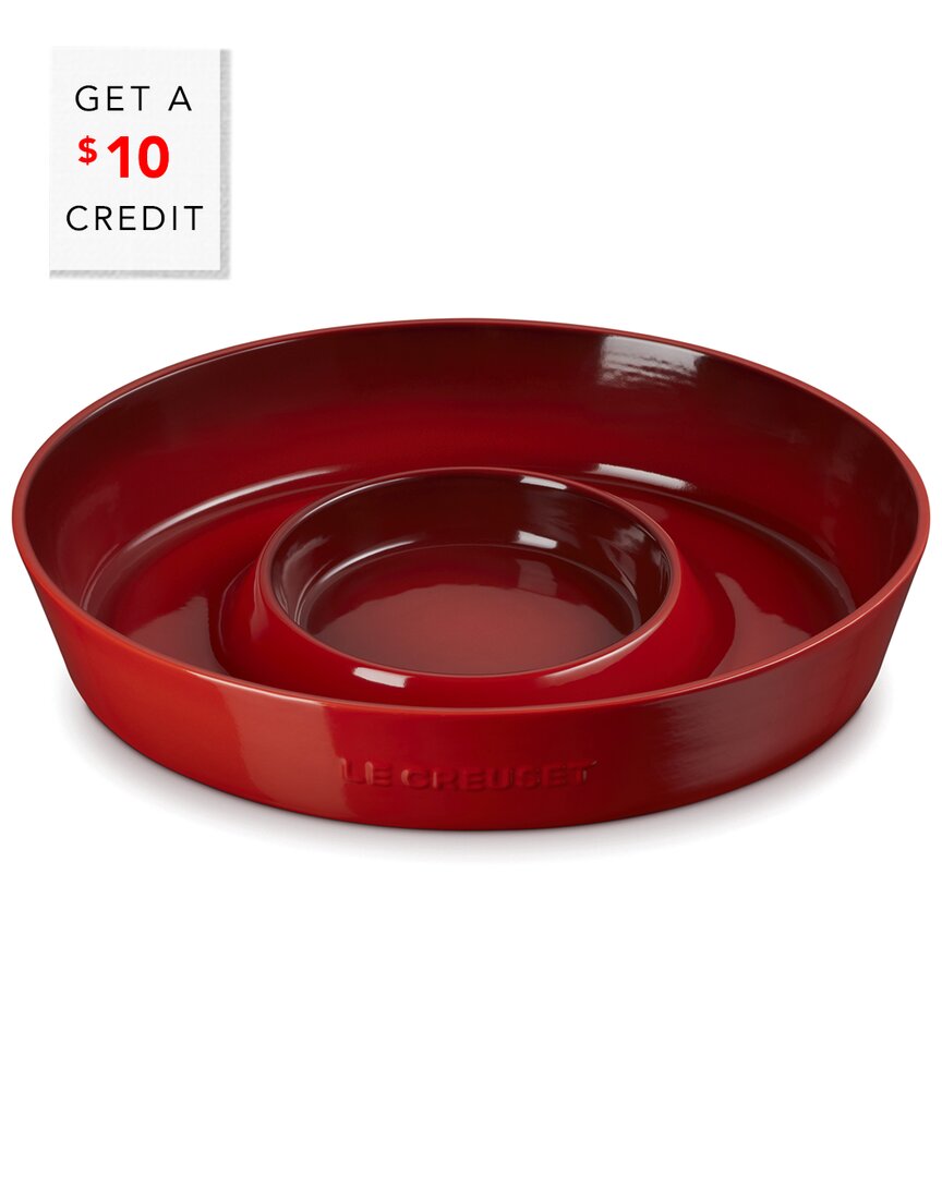 Le Creuset Chip & Dip Platter With $10 Credit