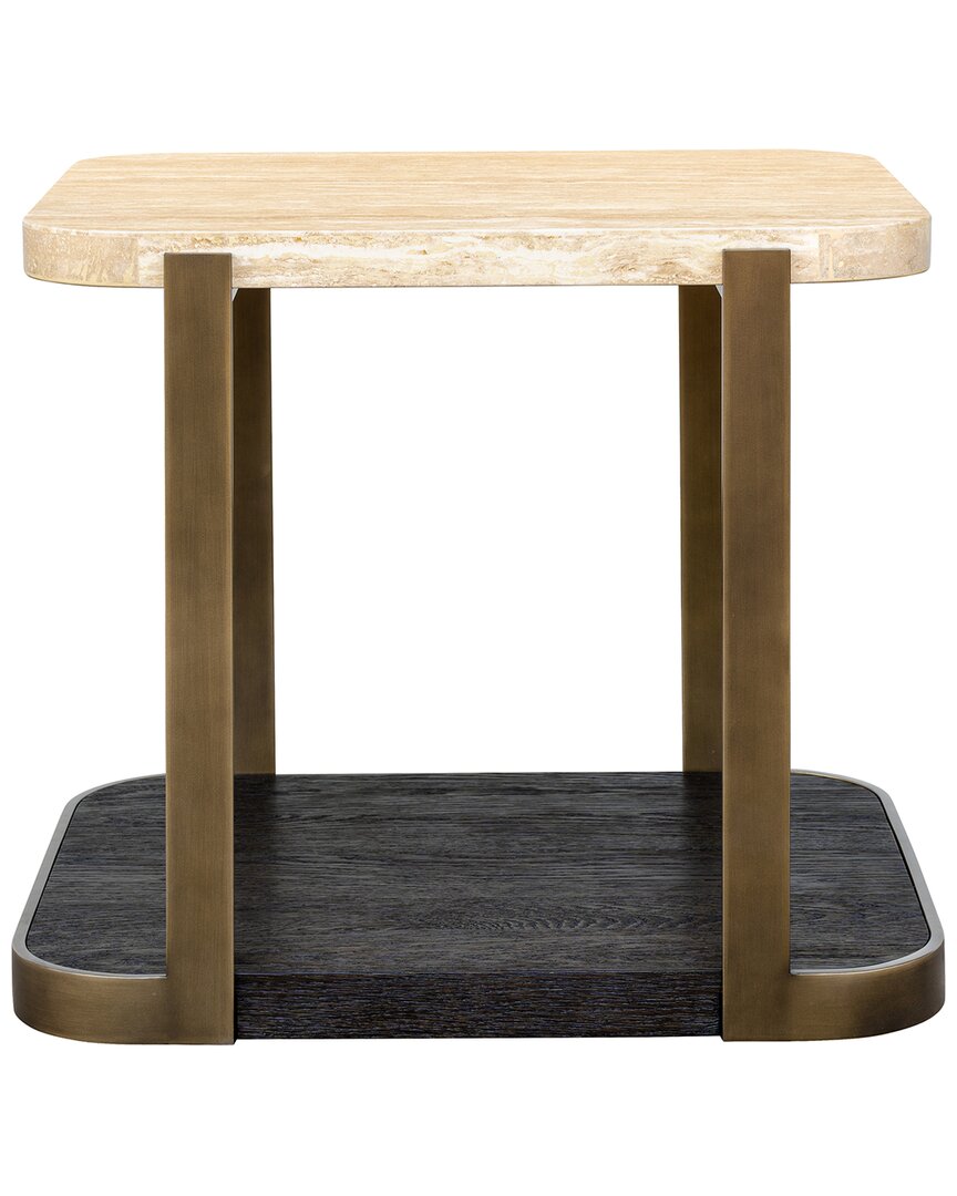 Bassett Mirror Avalon End Table In Gold