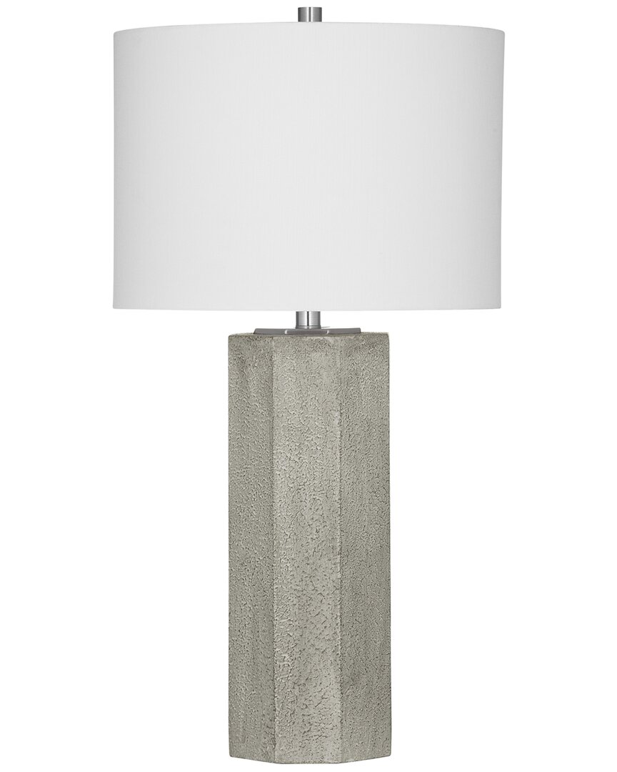 Bassett Mirror Luna Table Lamp In Gray