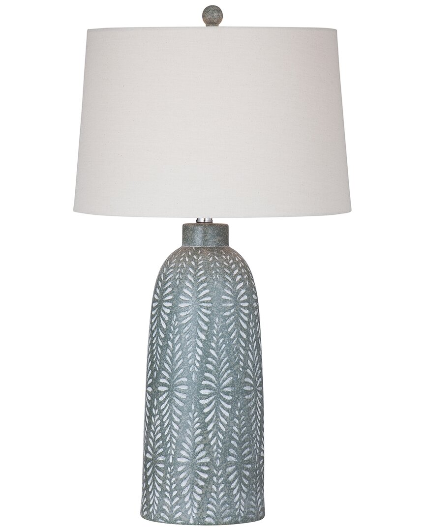 Bassett Mirror Windham Table Lamp In Gray