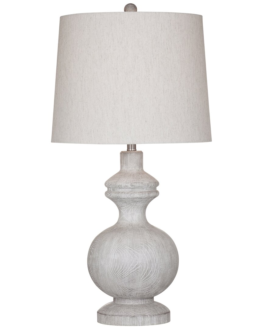Bassett Mirror Krishina Table Lamp In White