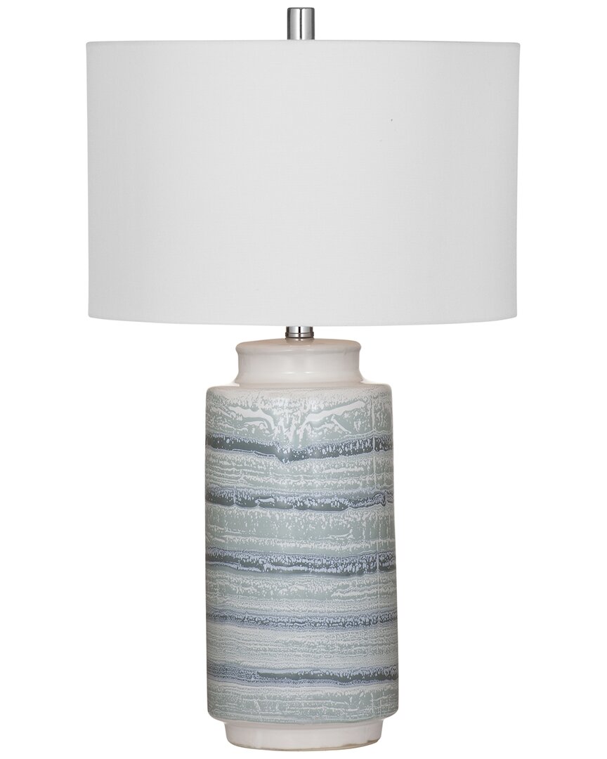 Bassett Mirror Brizi Table Lamp In Gray