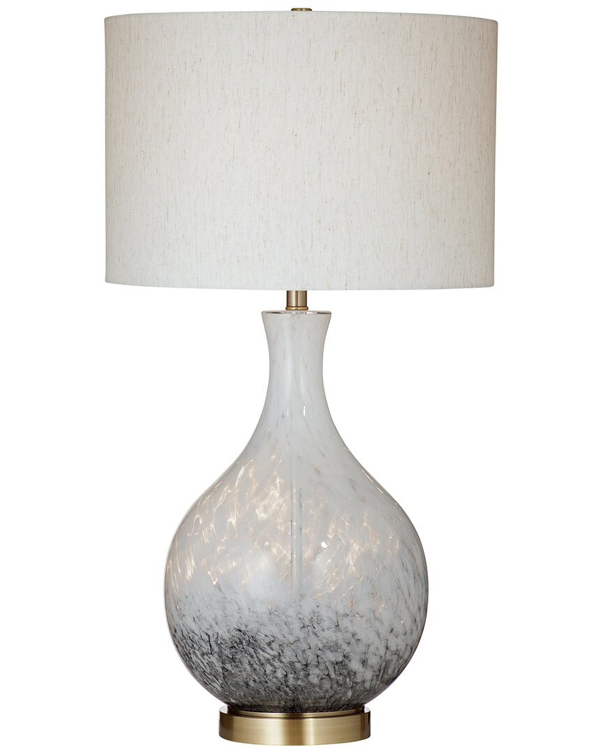 Bassett Mirror Spey Table Lamp In Gray