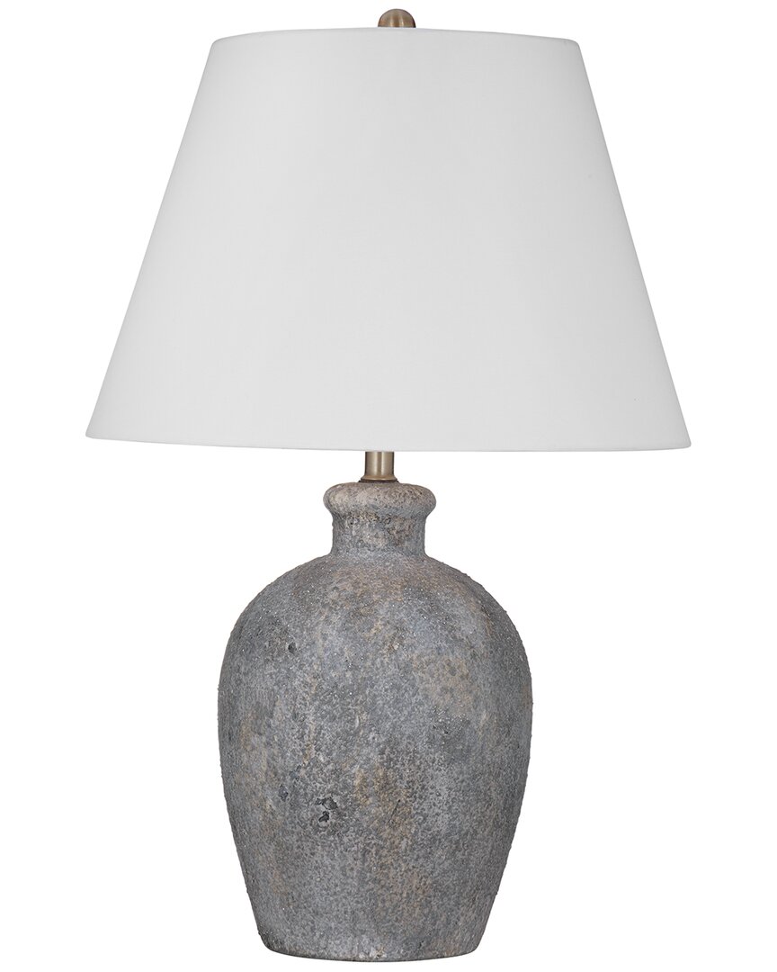 Bassett Mirror Fremont Table Lamp In Gray