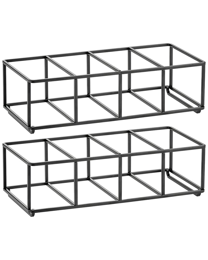 M DESIGN M DESIGN SET OF 4 SQUARE WINE RACK