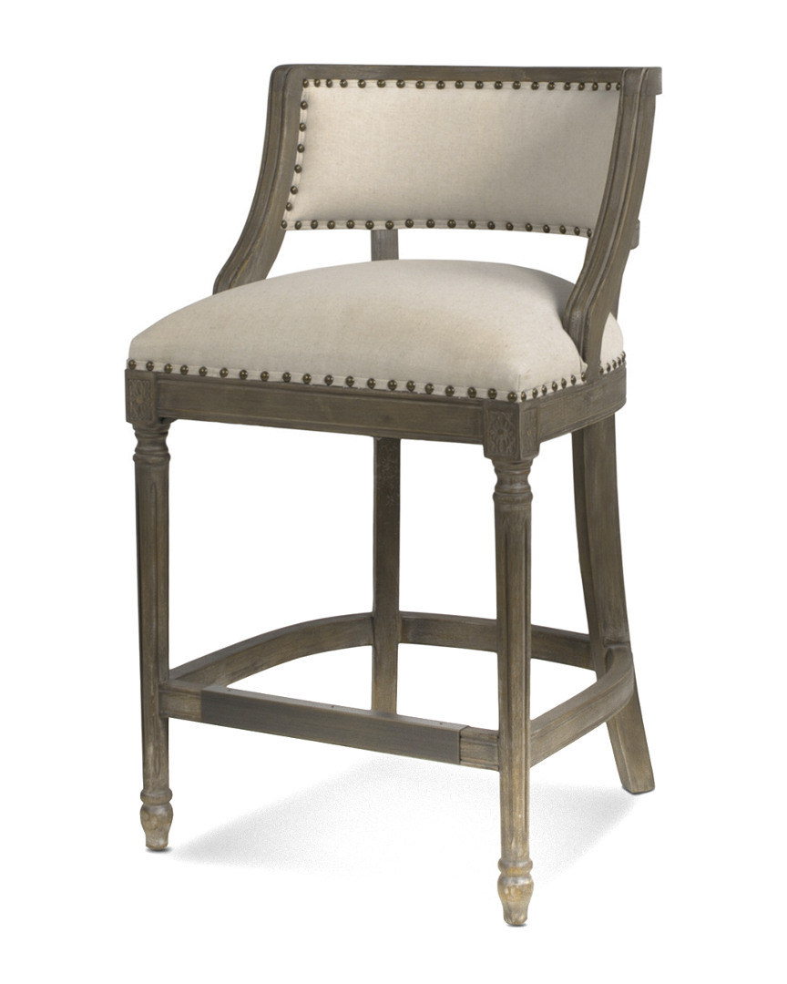 Jennifer Taylor Home Paris 26in Farmhouse Counter Height Bar Stool