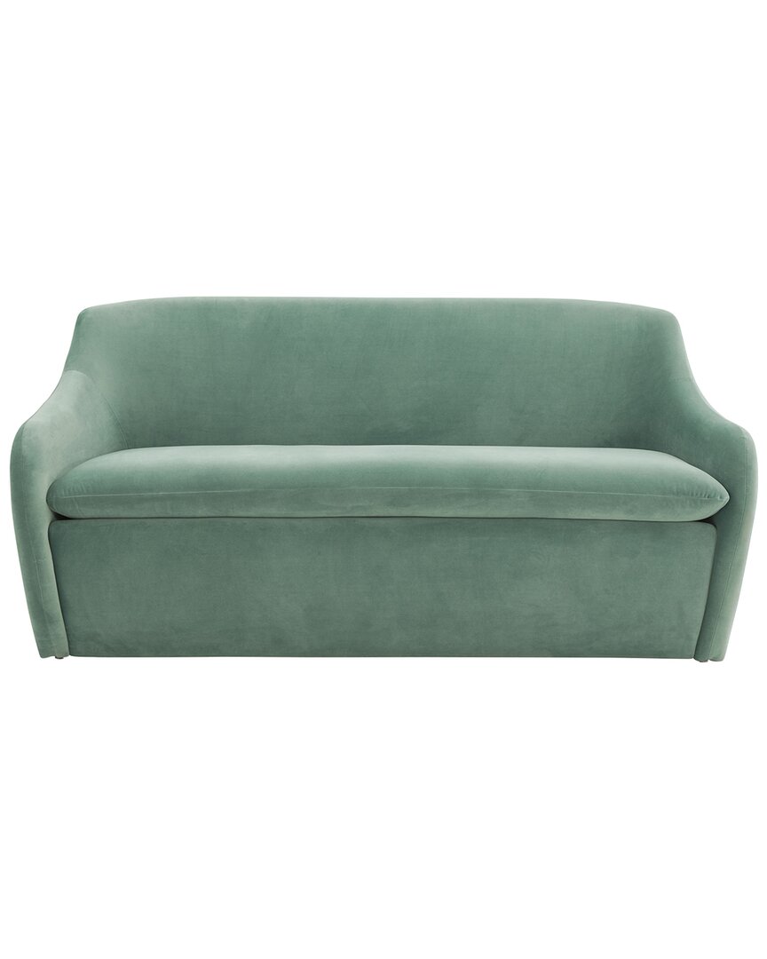 Tov Cellia Velvet Loveseat In Blue