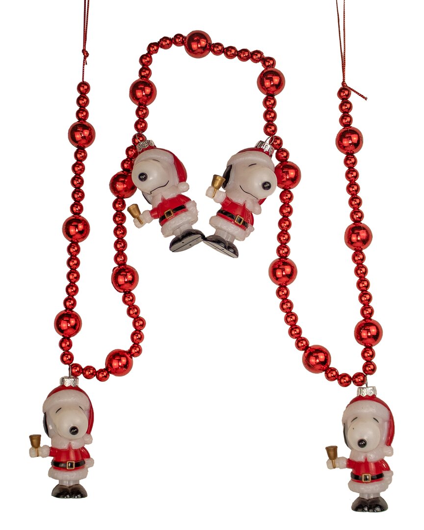 Kurt Adler 4-foot Peanuts Lighted Snoopy Garland In Multi