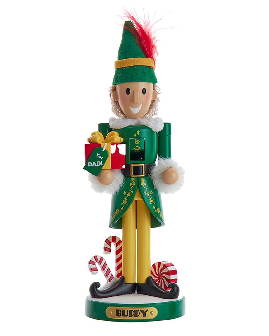 Kurt Adler 10.5-inch Elf The Movie Nutcracker
