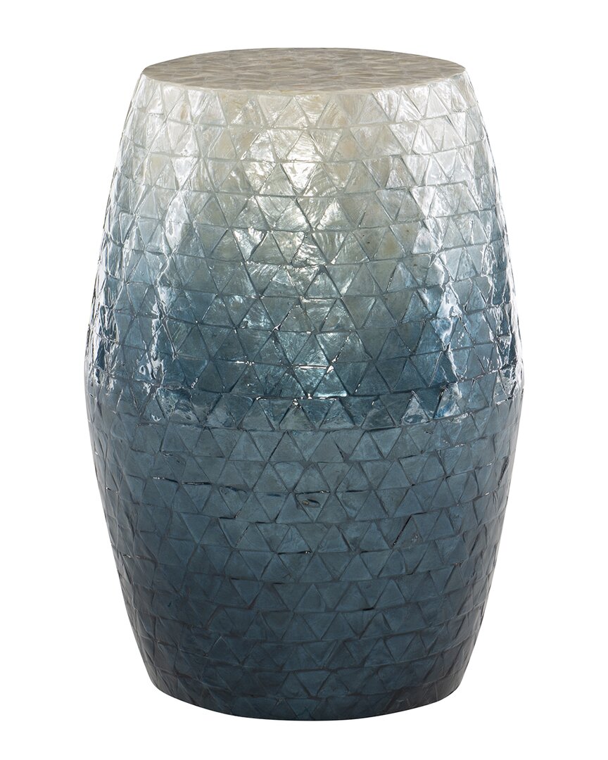 Linon Capiz Ombre Drum Table