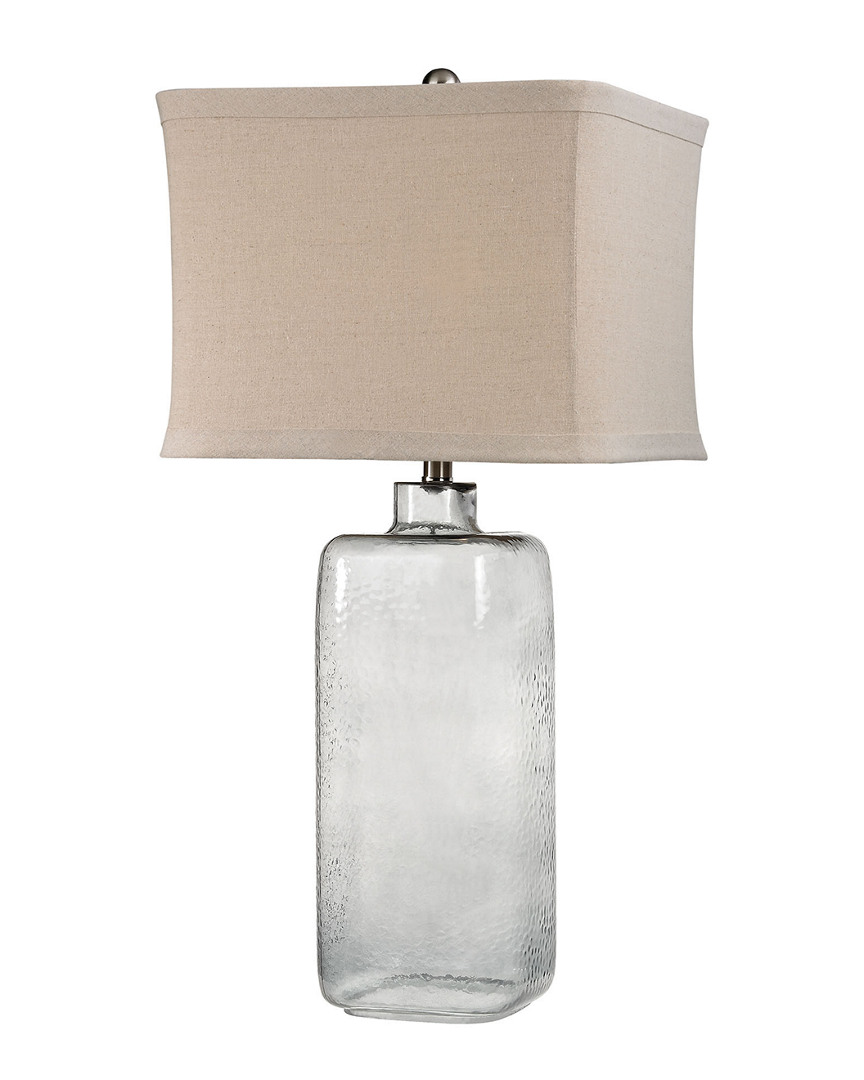 Artistic Home & Lighting 31in Hammered Grey Table Lamp