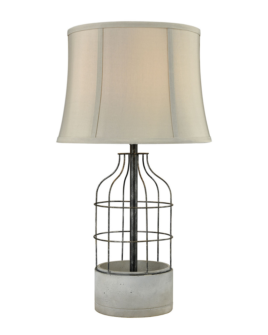 Artistic Home & Lighting 27in Rochefort Table Lamp In Metallic