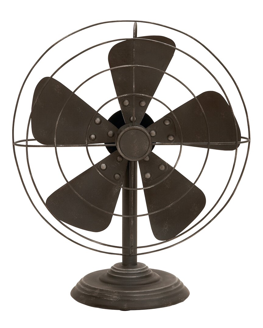 PEYTON LANE PEYTON LANE VINTAGE FAN METAL SCULPTURE