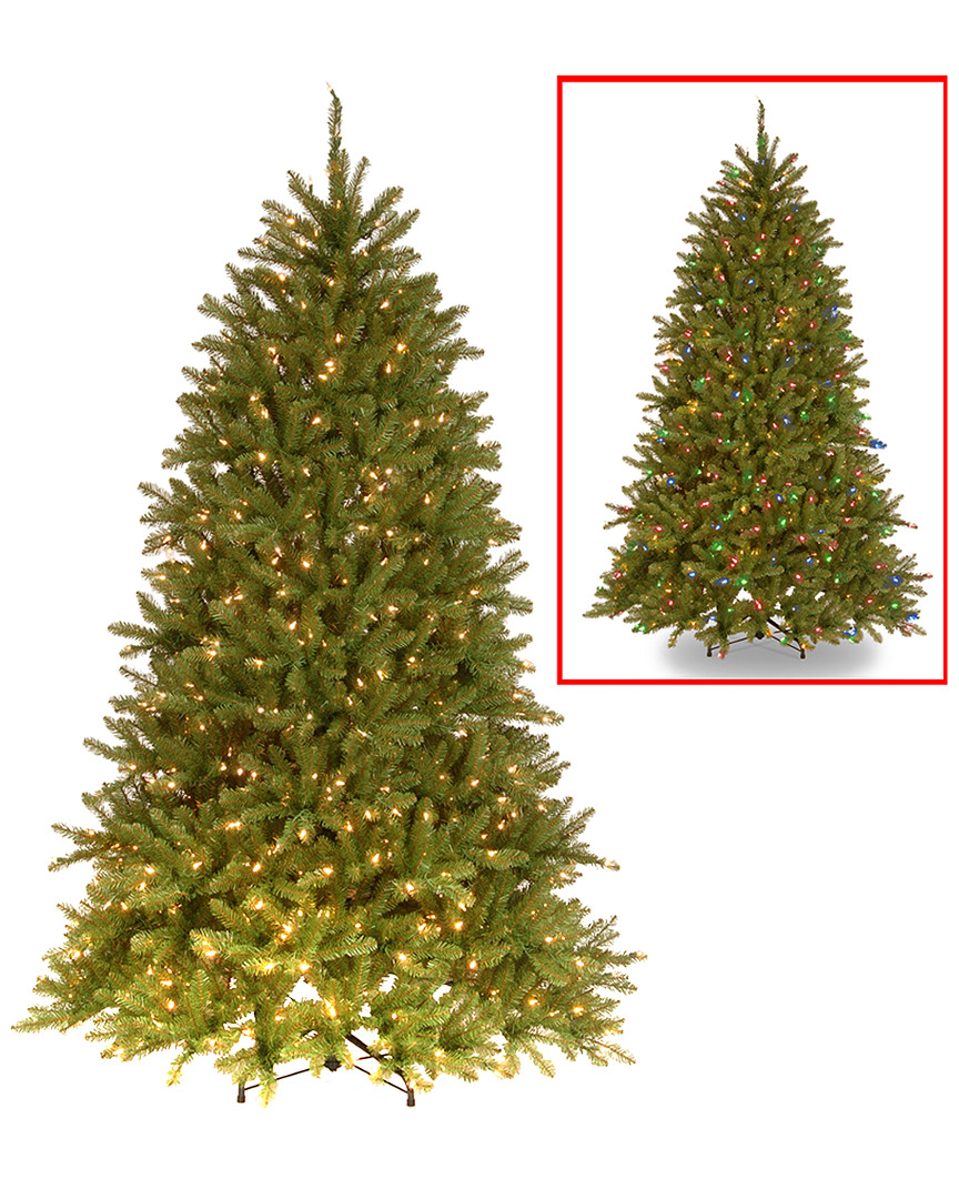 National Tree Company 6.5ft Powerconnect Dunhill Fir Tree With Dual Color Led Lights