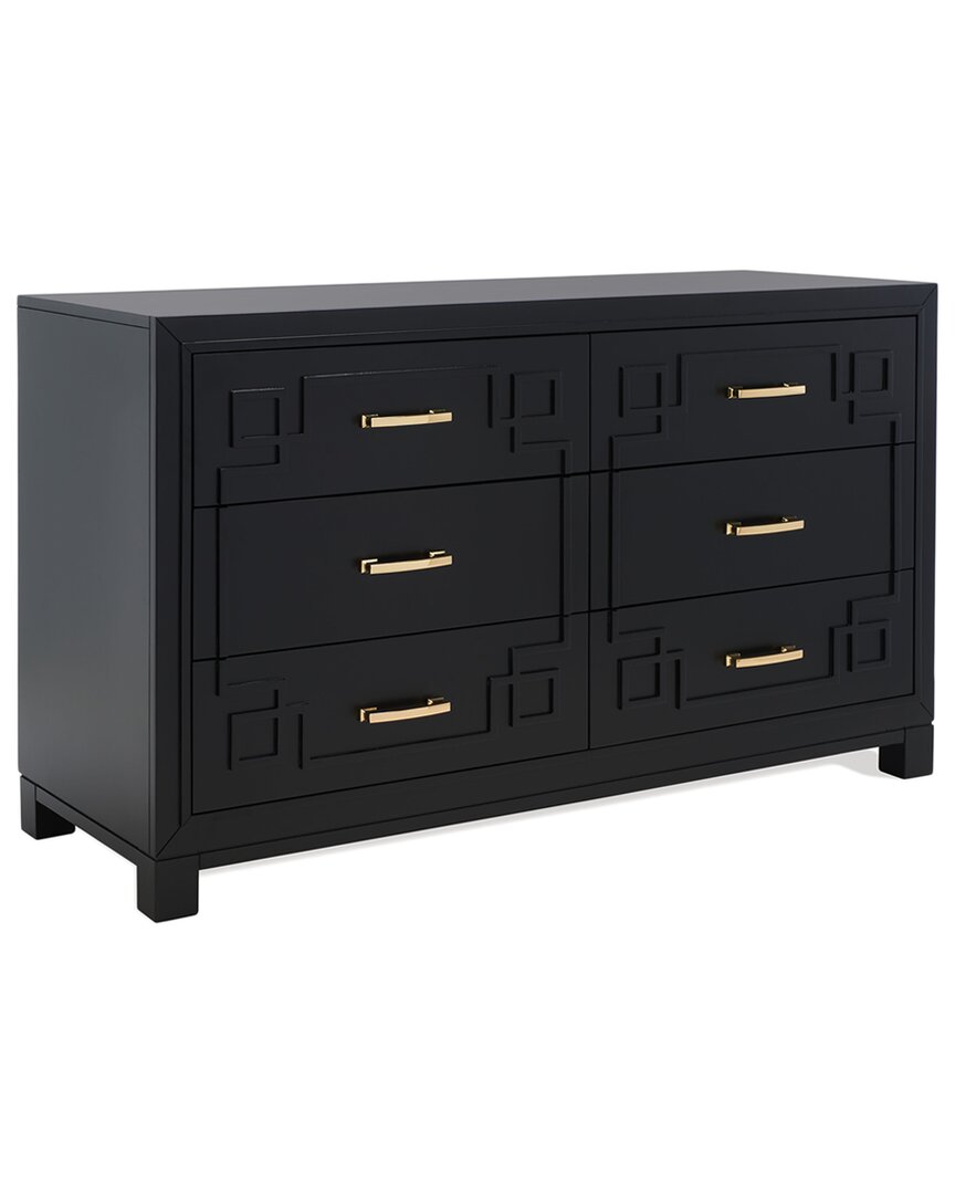 Safavieh Raina 6-drawer Dresser In Black