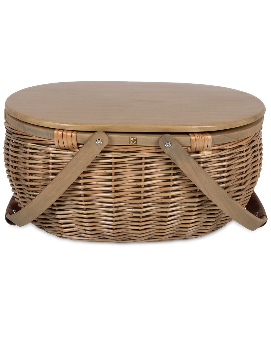 Picnic Time Sequoia Picnic Basket In Brown