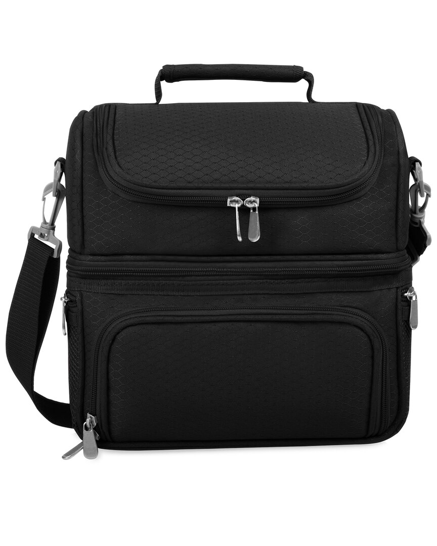 Oniva Pranzo Lunch Bag Cooler With Utensils In Black