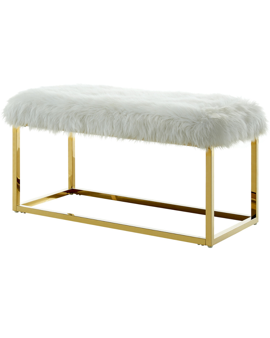 Inspired Home Camilla Ottoman Bench