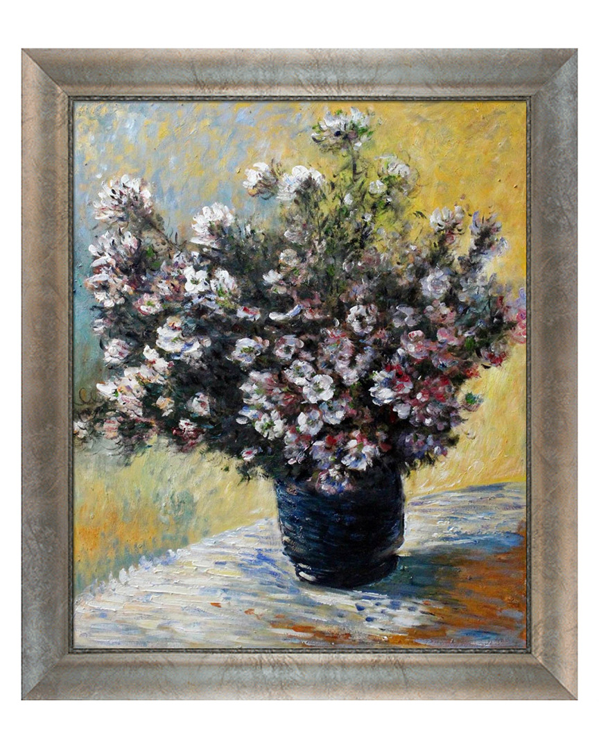 Overstock Art Vase Of Flowers By Claude Monet