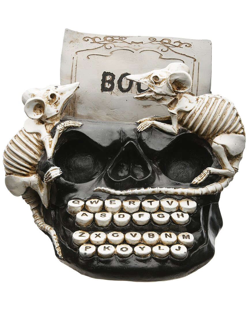 NATIONAL TREE COMPANY NATIONAL TREE COMPANY 8 SKULL TYPEWRITER WITH RATS