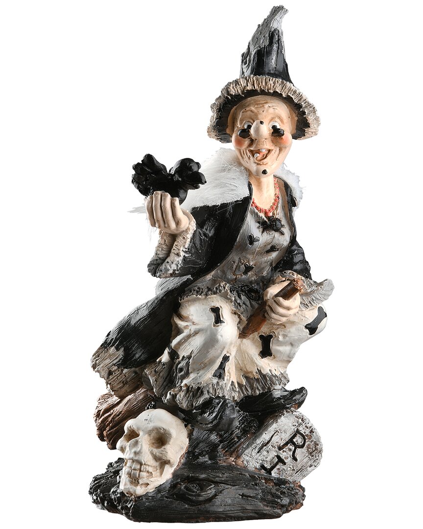 National Tree Company 11 Witch Halloween Table Decor In Black