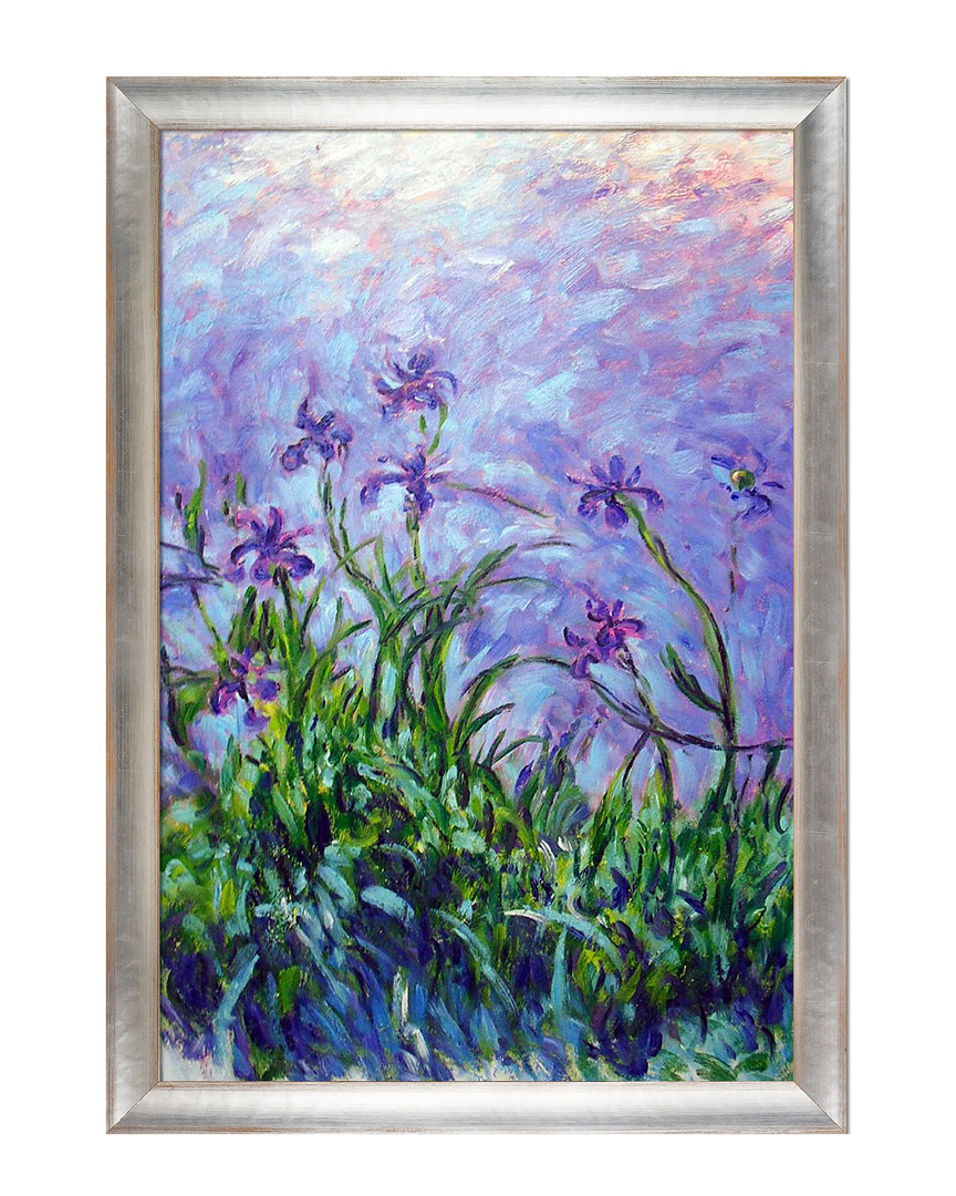 Museum Masters Lilac Irises By Claude Monet