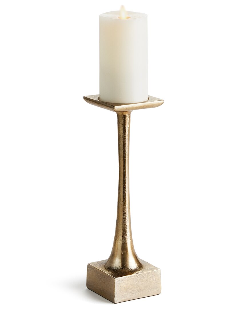 Napa Home & Garden Milton Candle Stand Short In Gold