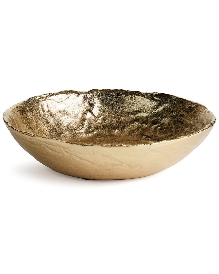 Napa Home & Garden Odessa Grande Decorative Bowl In Gold