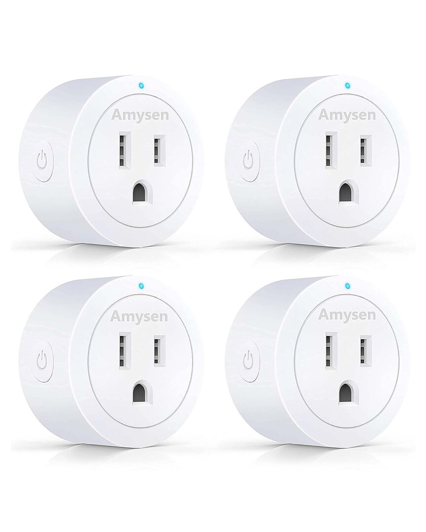 Shop 3p Experts Pack Of 4 Smart Plugs In White