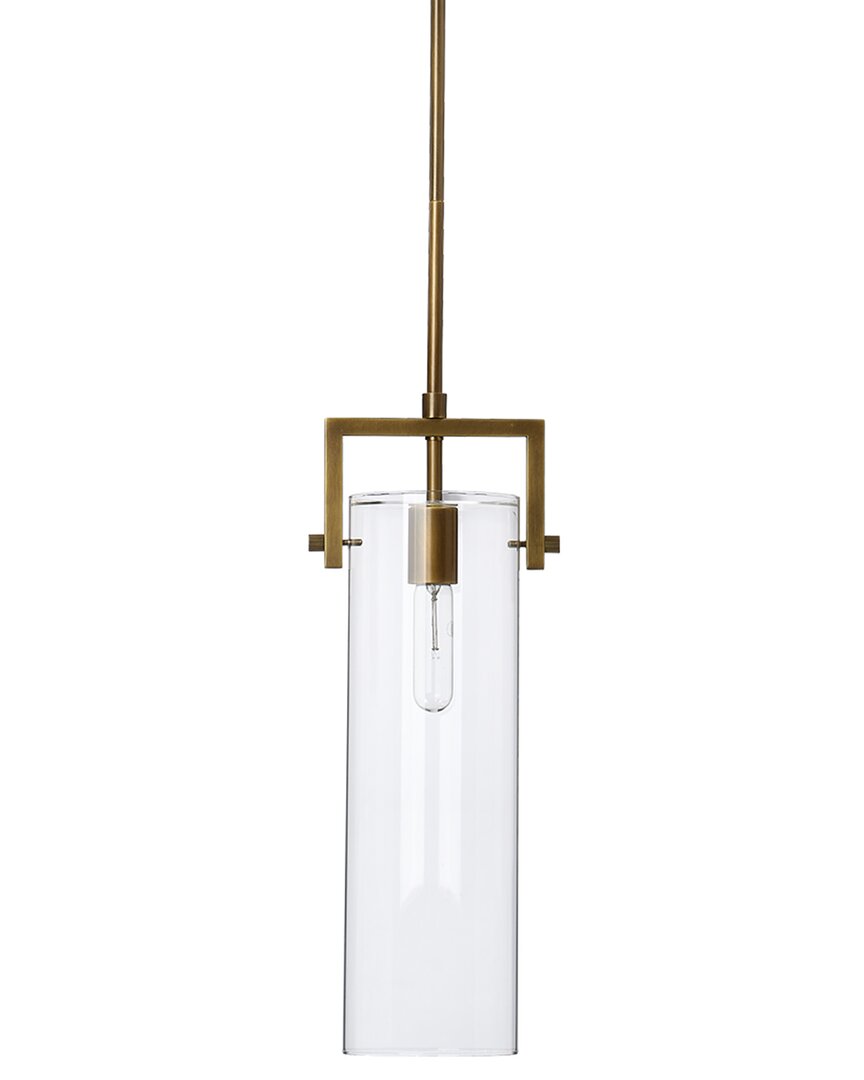Jamie Young Cambrai Brass & Glass Pendant, Large In Metallic