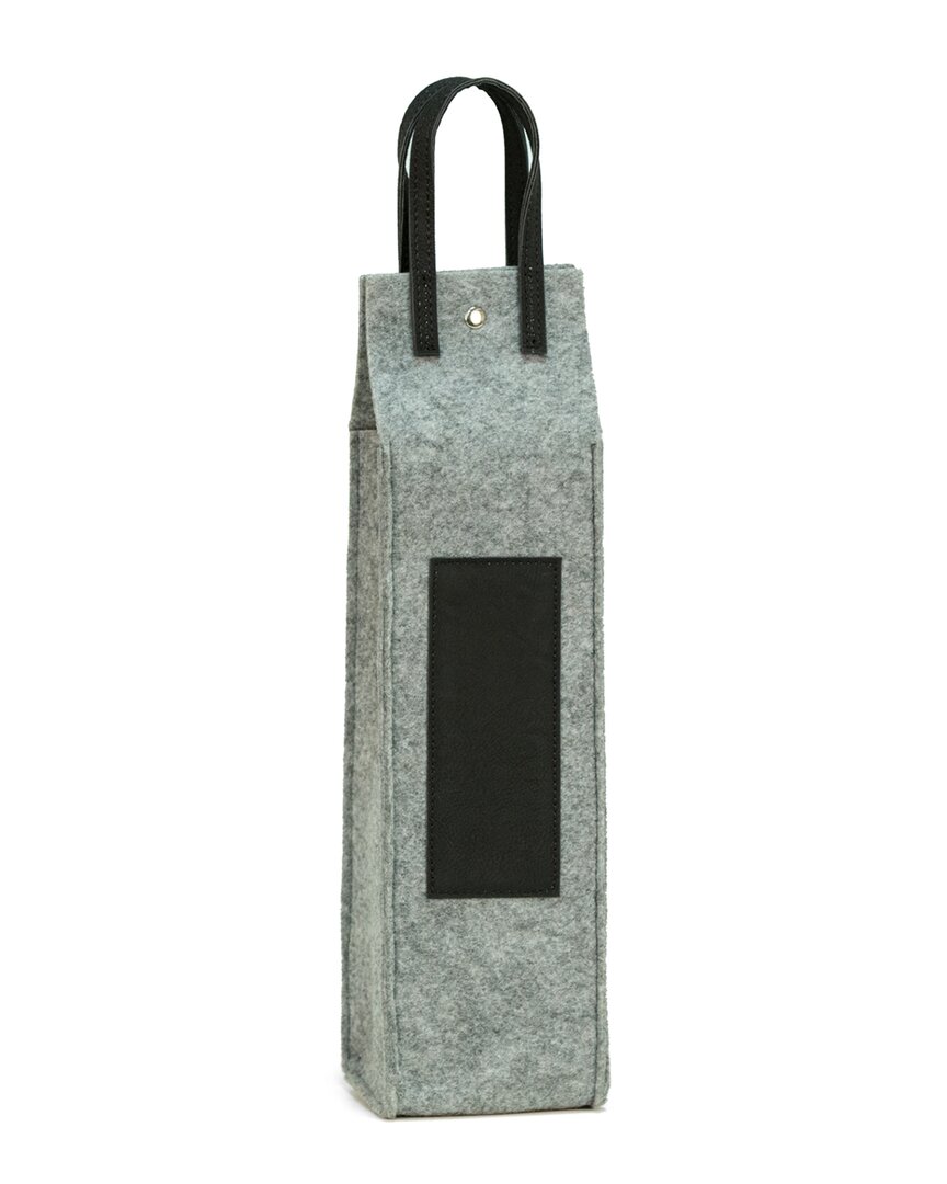 Bey-berk Wine Caddy In Blue