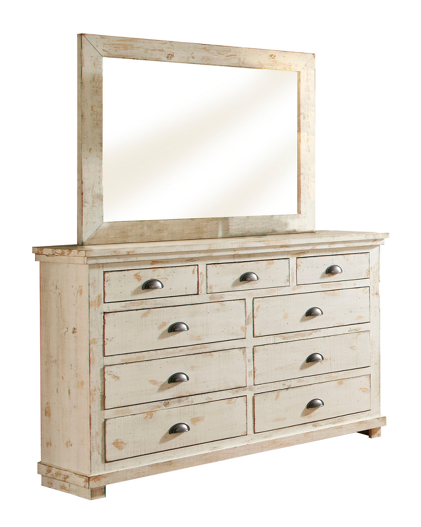 Progressive Furniture Drawer Dresser And Mirror
